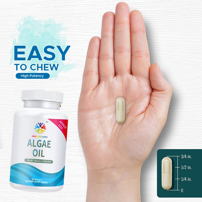 Algae Oil Soft Capsule Manufacturer - Vegan Eye Brain Heart Health