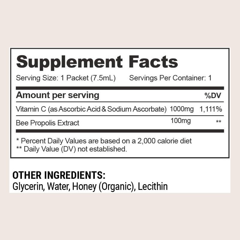 Propolis Gel Supplier - OEM Liposomal Vitamin C Honey