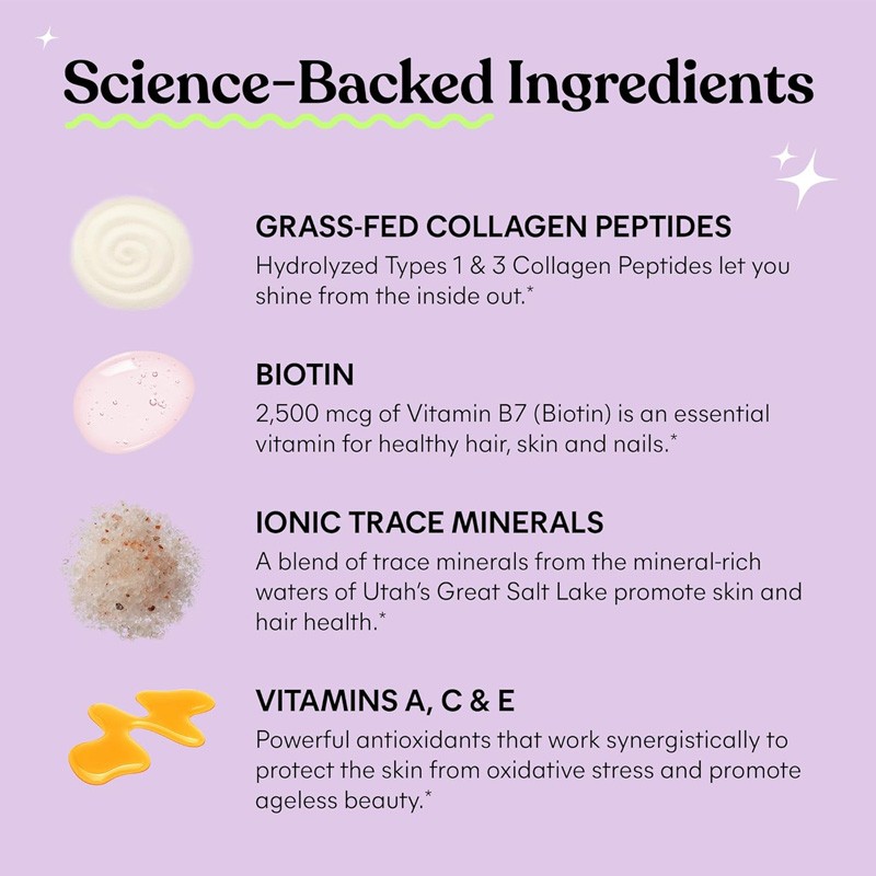 Collagen Gummies Factory - 2500mg Biotin Skin Hair Support