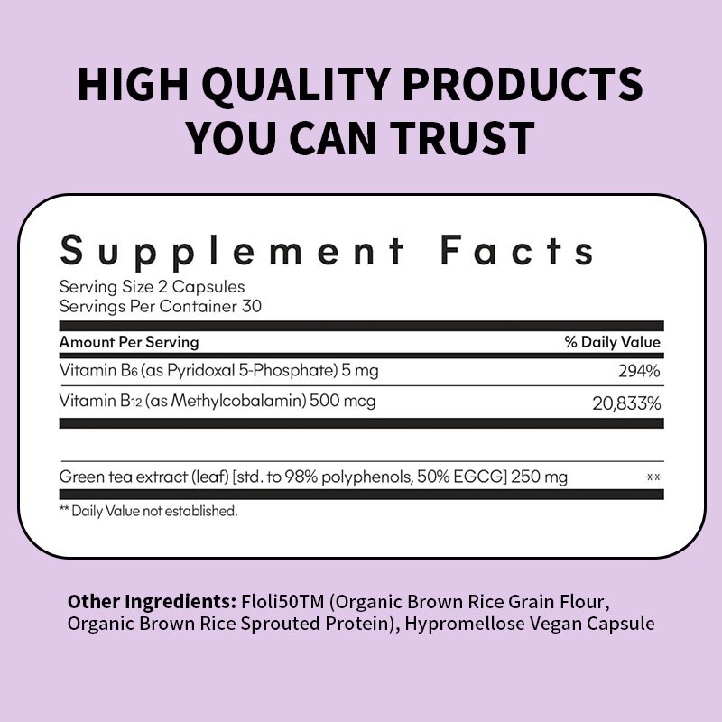 Fat Burning Capsules Supplier - OEM Green Tea Metabolism Boost