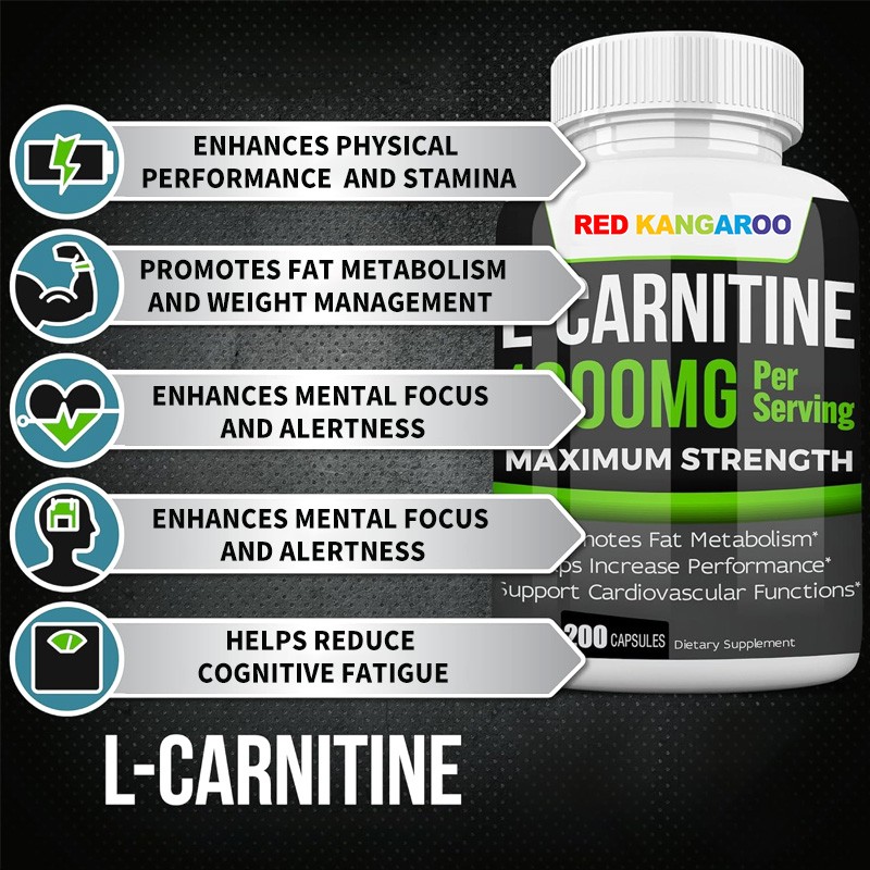L-Carnitine Capsules Factory - Fat Metabolism Energy Booster