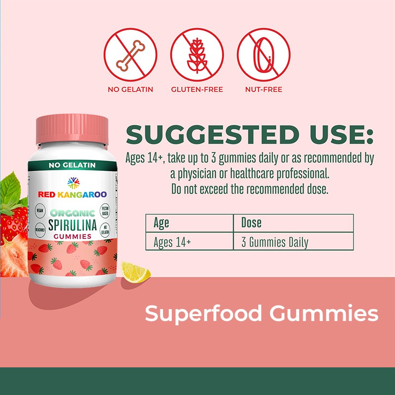 Spirulina Gummies Factory - Superfood Immune Detox Gummies