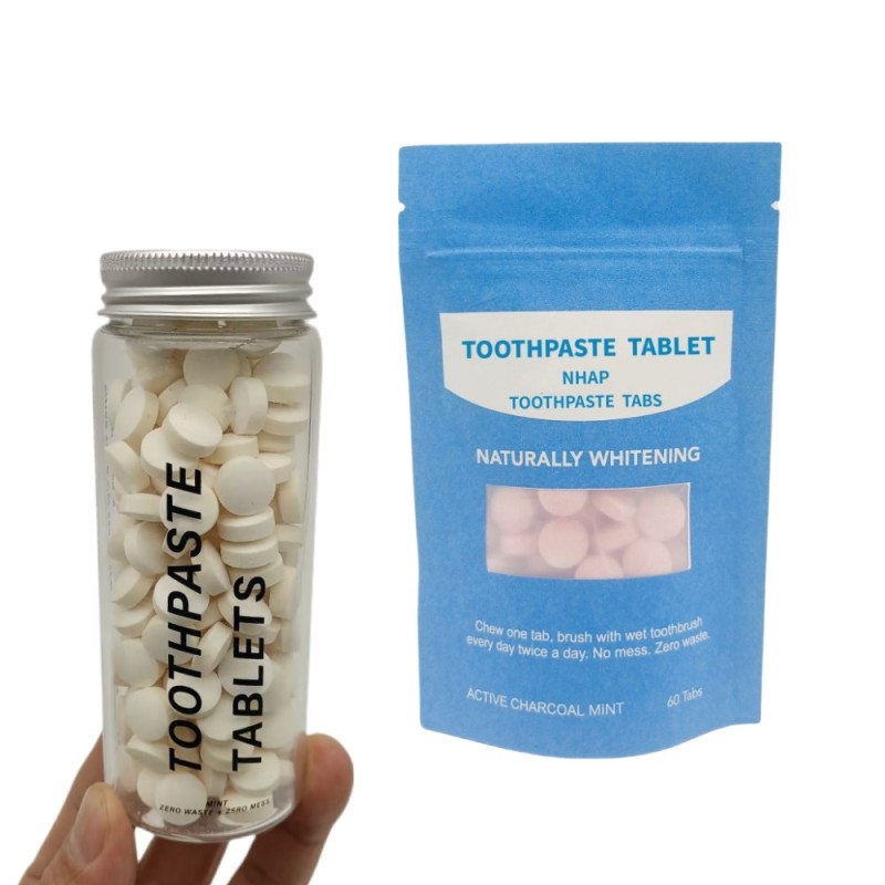 Toothpaste Tablets Supplier - Eco Friendly Herbal Lemon