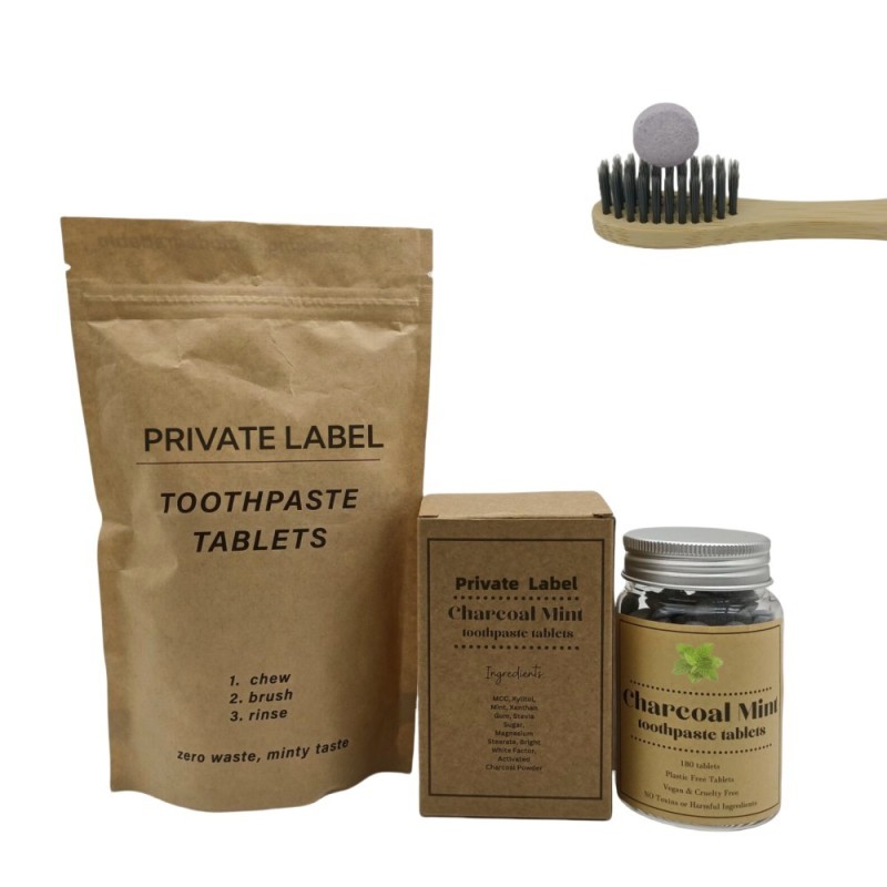 Toothpaste Tablets Factory - Natural Cool Mint Herbal