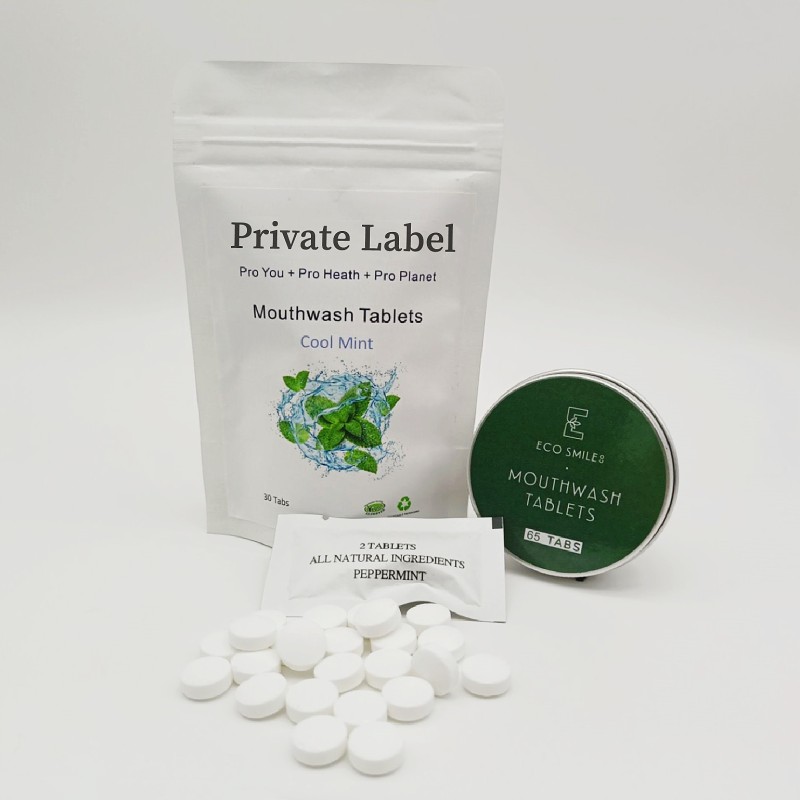 Chewable Mouthwash Tablets Supplier - OEM Alcohol Free Travel