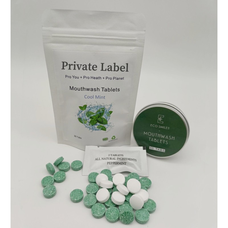 Chewable Mouthwash Tablets Supplier - OEM Alcohol Free Travel