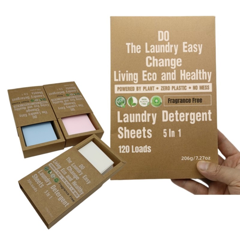Laundry Sheets Manufacturer - Eco Friendly Paper Cleaning