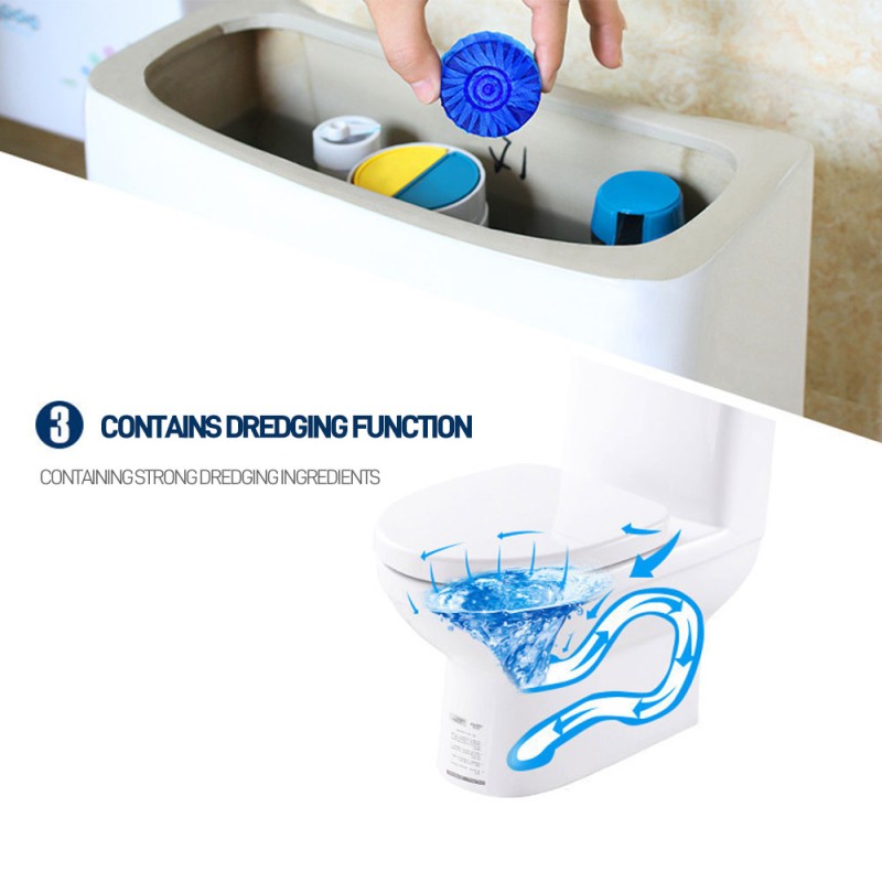 Toilet Cleaner Block Supplier - Blue Bubble Bowl Cleaning Tablets