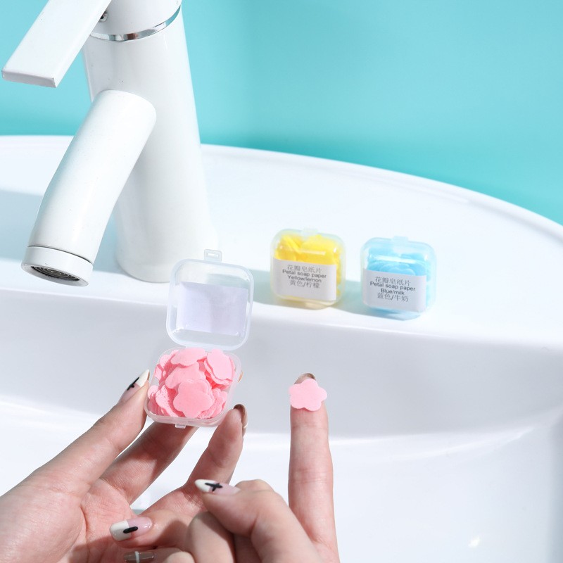 Paper Soap Sheets Manufacturer - Disposable Dissolving Foam Dry