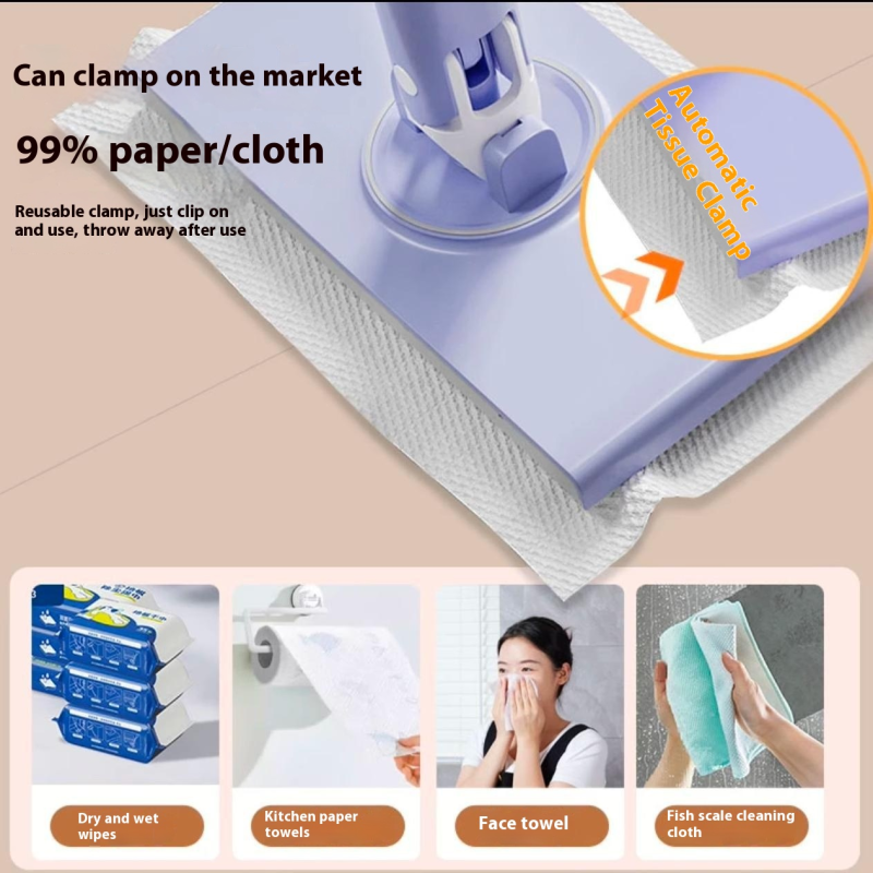 Floor Mop Manufacturer - Automatic Household Rotary Flat