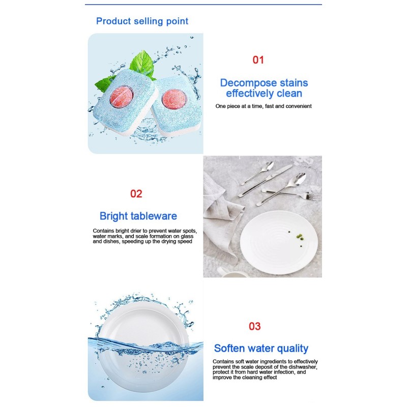 Dishwasher Tablet Supplier - Wholesale One Layer Block