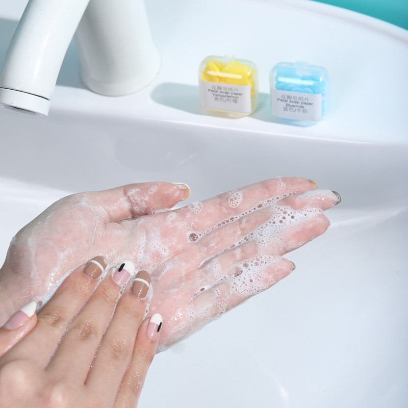Paper Soap Sheets Manufacturer - Water Soluble Travel Hand Wash