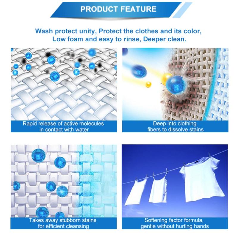 Laundry Tablets Factory - High Concentrated Stain Removal