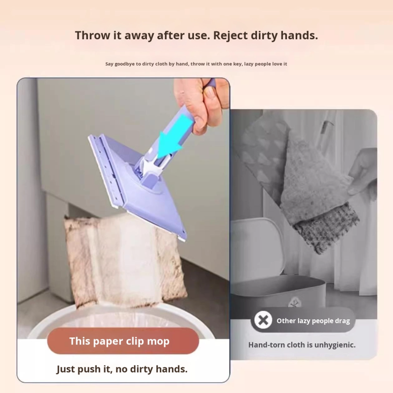 Floor Mop Manufacturer - Automatic Household Rotary Flat