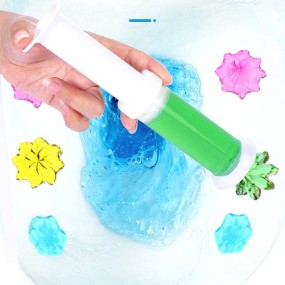 Toilet Cleaner Gel Factory - Disposable Bowl Freshener Flower