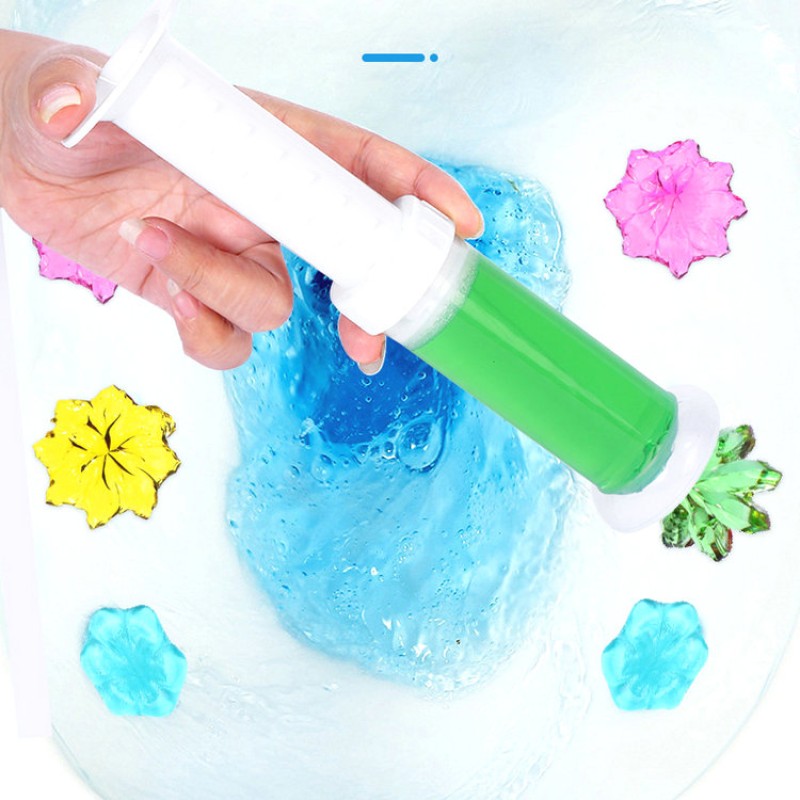 Toilet Cleaner Gel Factory - Disposable Bowl Freshener Flower