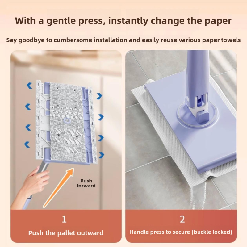 Floor Mop Manufacturer - Automatic Household Rotary Flat