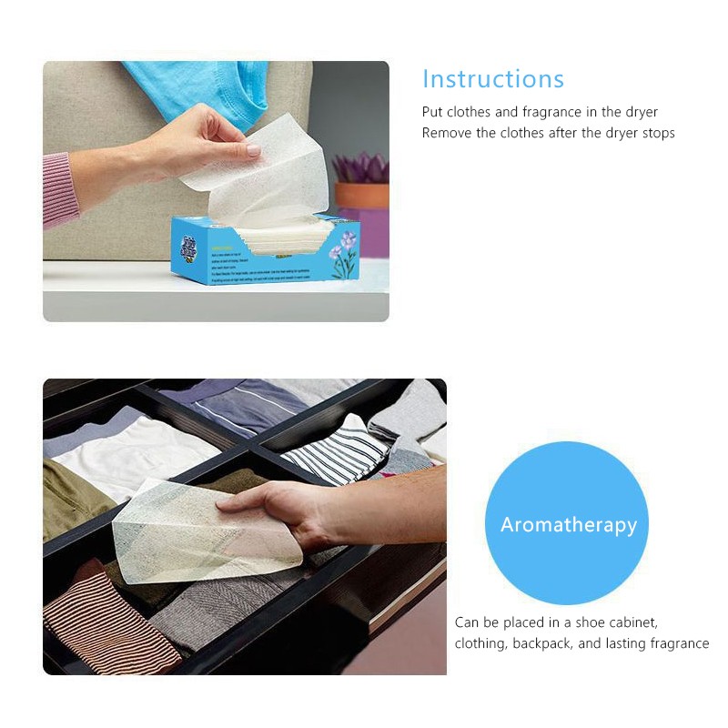 Fabric Softener Sheets Supplier - Wholesale Concentrated Paper