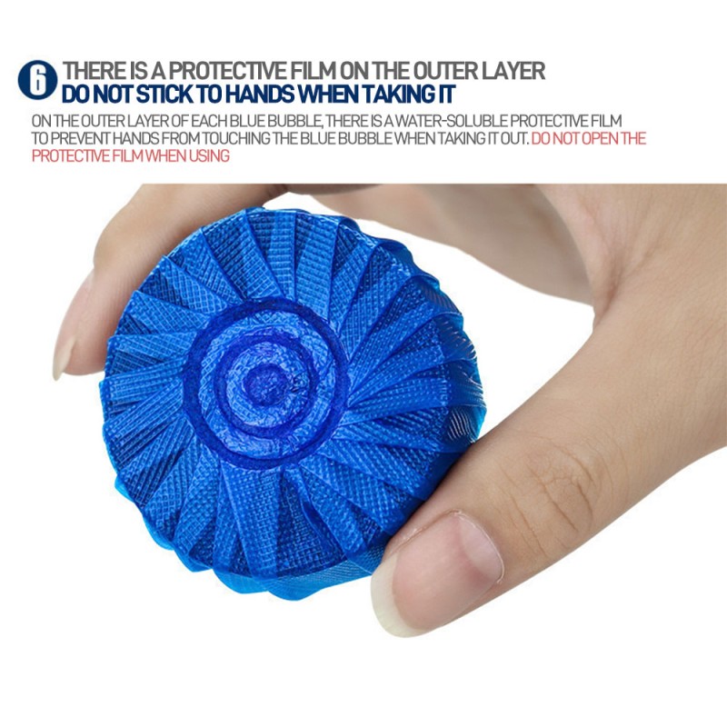 Toilet Cleaner Tablets Manufacturer - Automatic Bowl Blue Bubbles