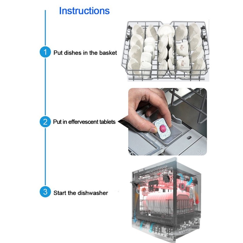Dishwasher Tablet Supplier - Wholesale One Layer Block