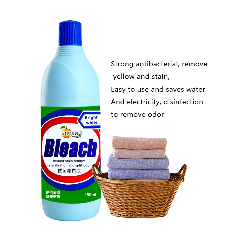 Laundry Bleach Liquid Supplier - OEM Bottle Bulk Yellow Removal
