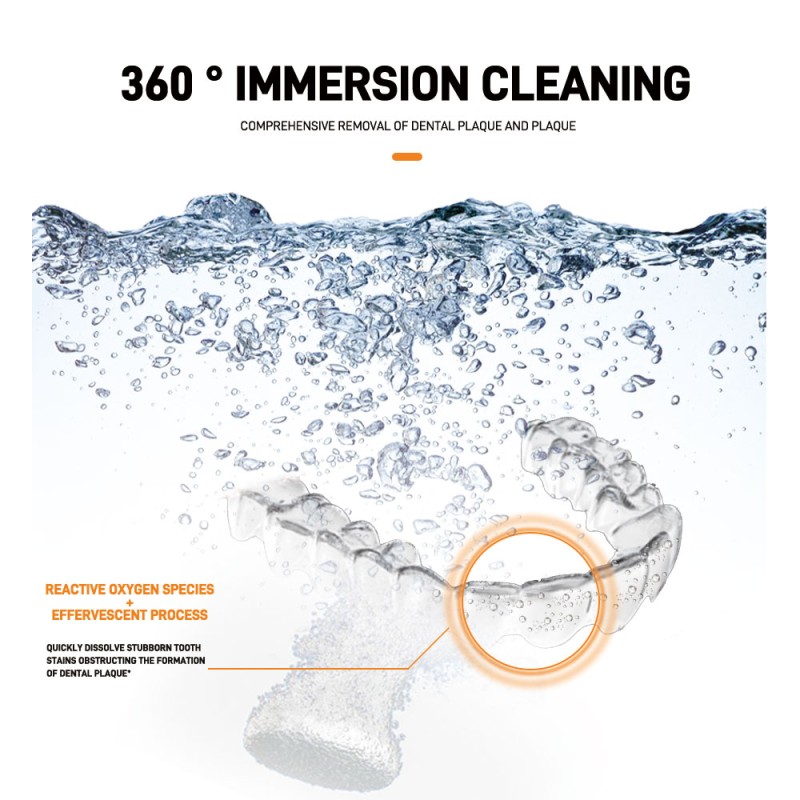 Retainer Cleaner Tablets Supplier - Effervescent Plaque Odor Removal