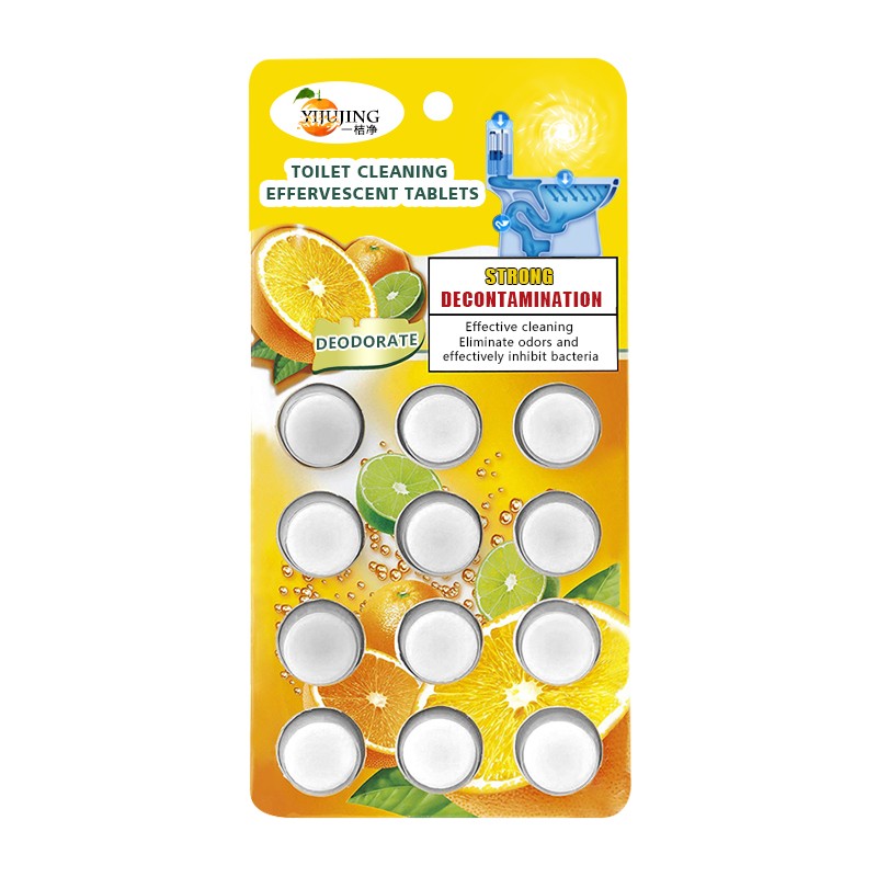 Toilet Cleaner Tablets Manufacturer - Multifunctional Effervescent White