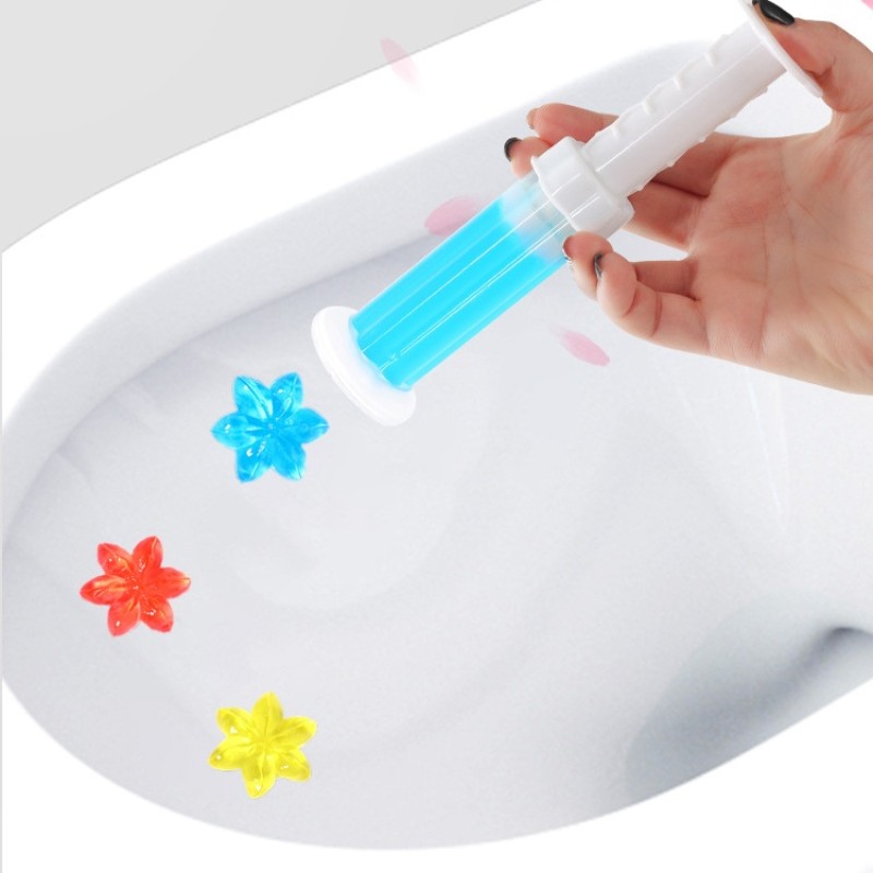 Toilet Cleaning Gel Factory - Aromatic Air Freshener Flower Gel