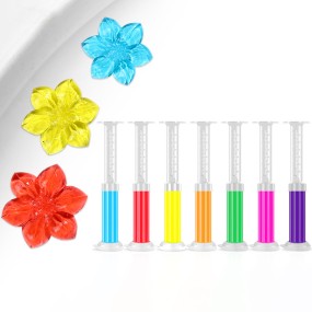 Toilet Cleaning Gel Factory - Aromatic Air Freshener Flower Gel