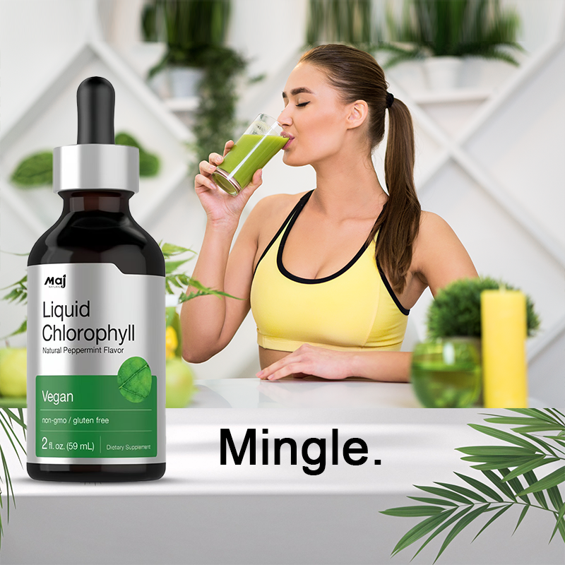 Liquid Chlorophyll Factory - Vegan Non-GMO Peppermint