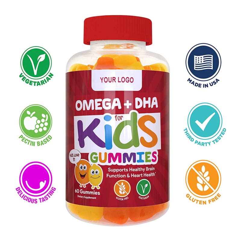 Kids Multivitamin Gummies Supplier - Organic DHA Omega 3