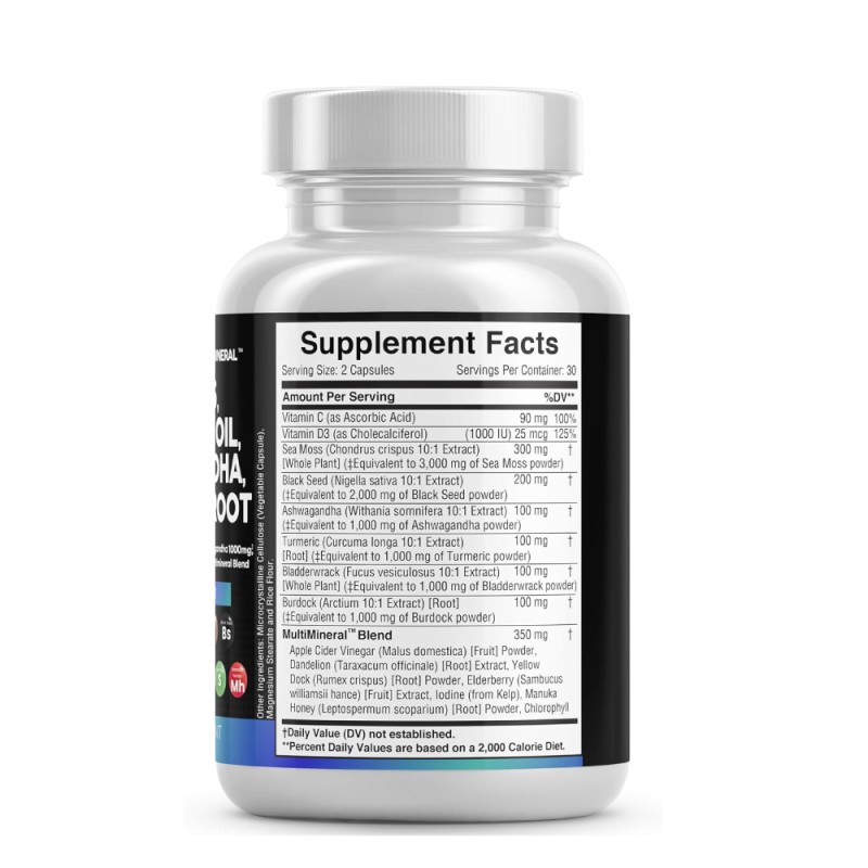 Sea Moss Capsules Supplier - Wholesale Turmeric Bladderwrack