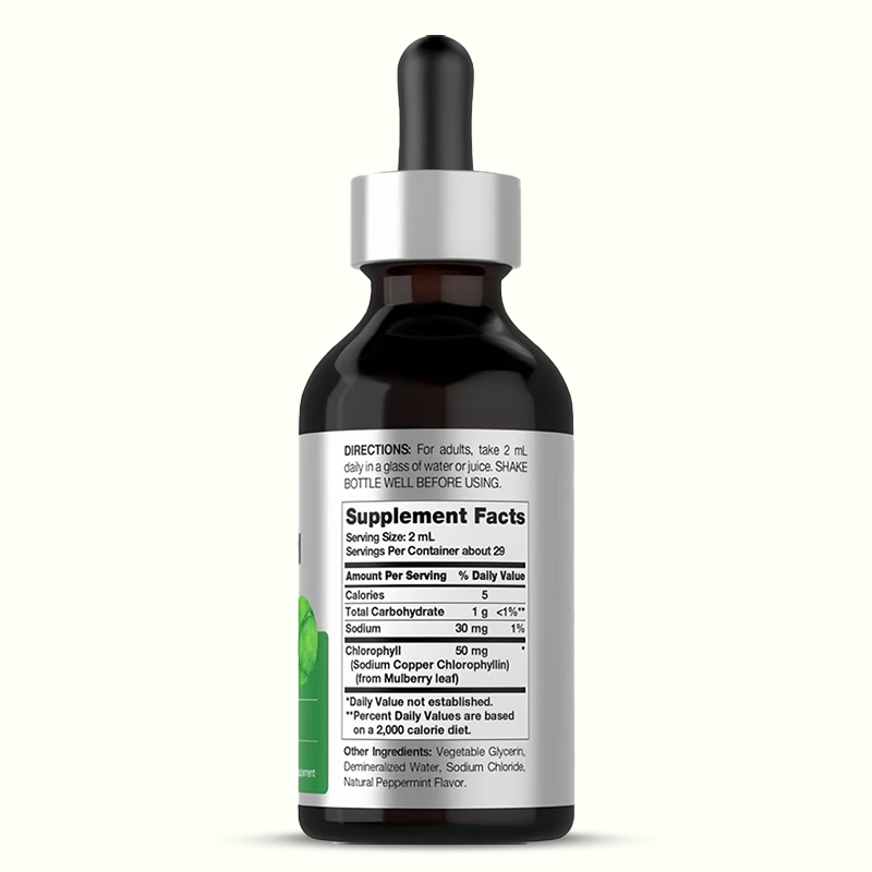 Chlorophyll Drops Supplier - Daily Internal Deodorizer Radiant