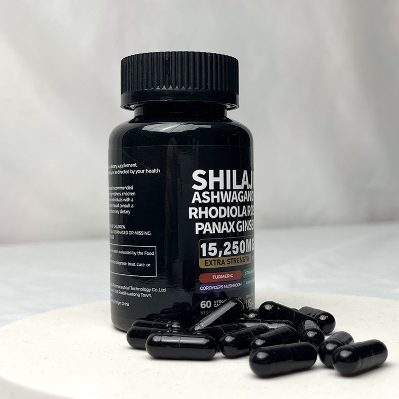 Shilajit Capsules Factory - Vegan Pure Himalayas All in 1