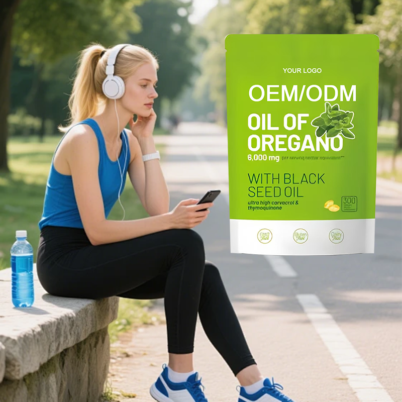 Oregano Oil Capsules Factory - OEM Black Seed Oil Softgels