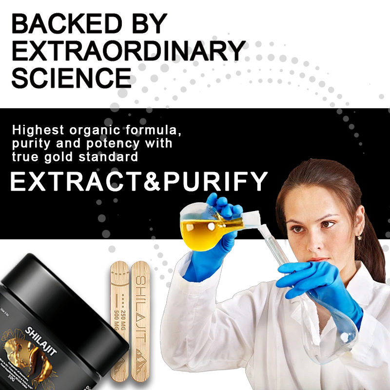 Shilajit Resin Factory - GMP Pure Natural Liquid 50g