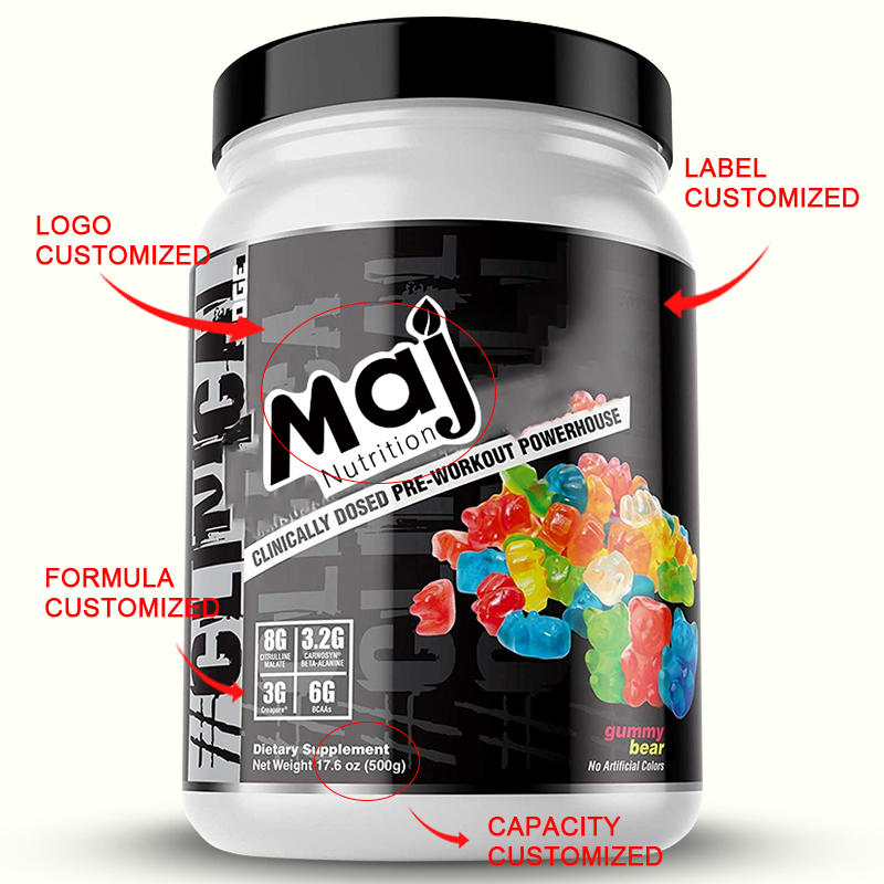 Pre-Workout Powder Manufacturer - OEM Creatine Citrulline BCAA