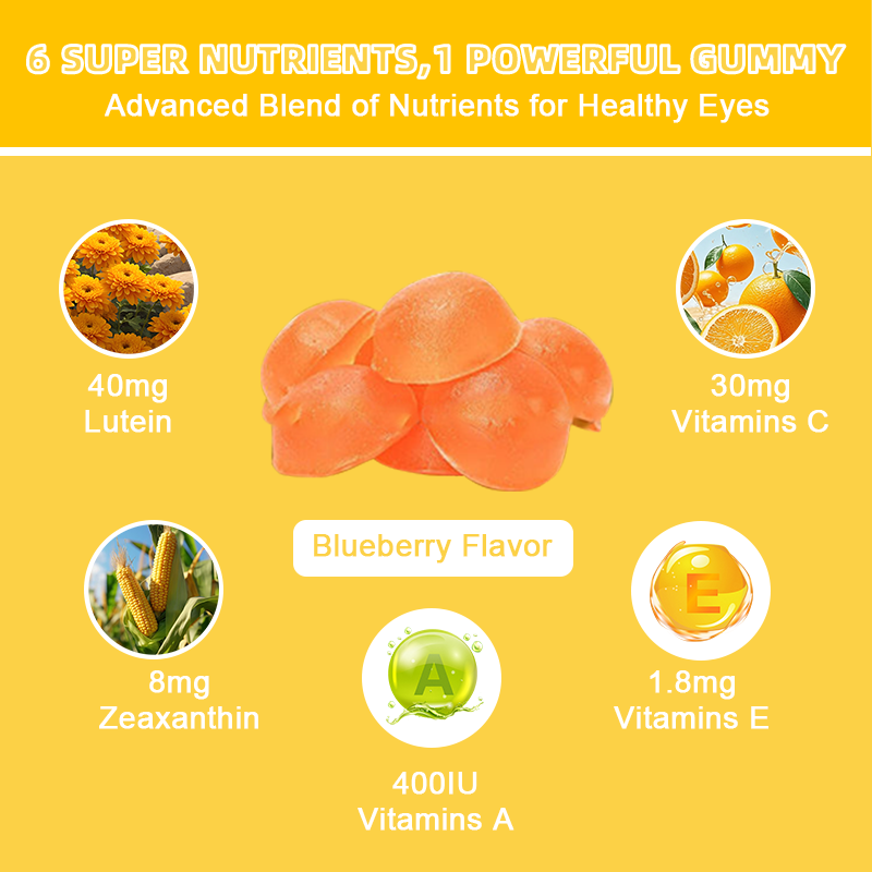 Eye Health Softgels Factory - Lutein Zeaxanthin 60 Capsules