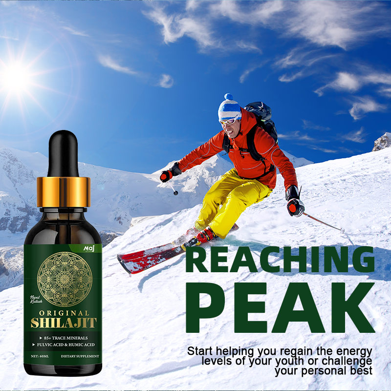 Shilajit Liquid Drops Factory - OEM Mineral Supplement Energy
