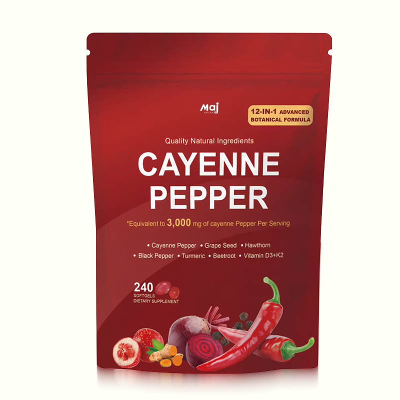 Beets Softgels Manufacturer - OEM Organic Cayenne Pepper