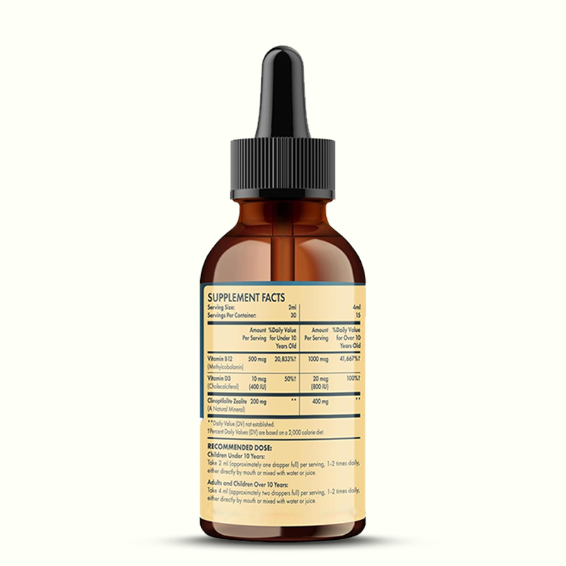 Zeolite Drops Manufacturer - OEM Detoxifies Immune System