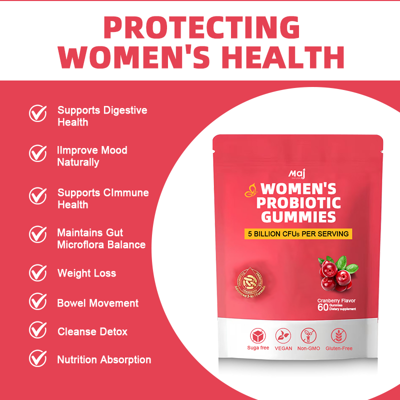 Female Probiotic Gummies Supplier - TK Hot Products Cranberry