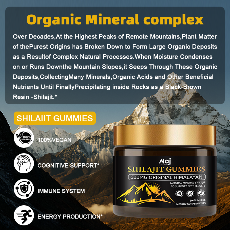 Shilajit Gummies Supplier - Herbal Natural Pure Himalayan