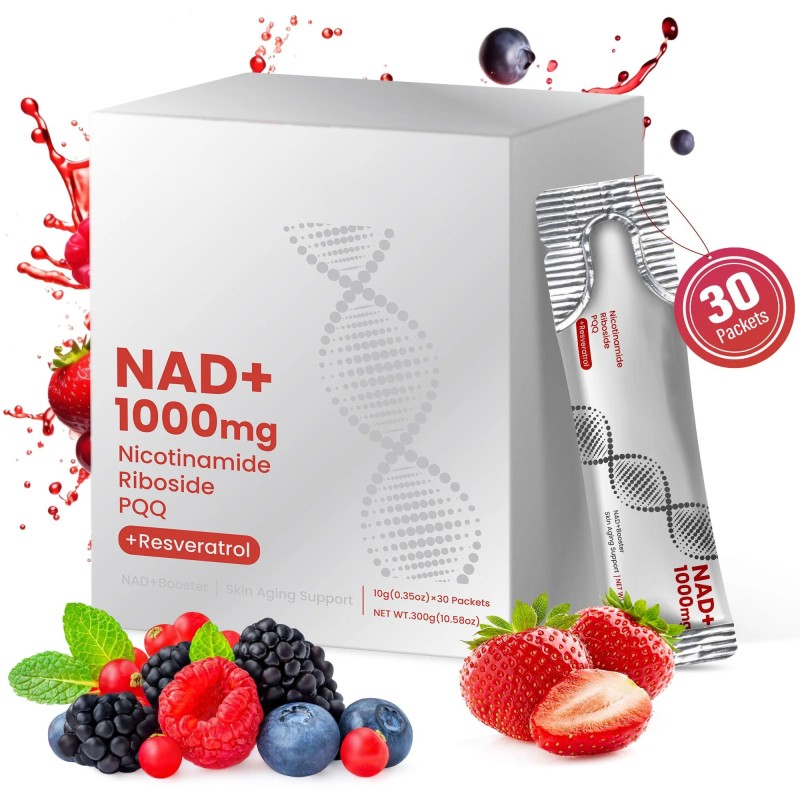 NAD Supplement Manufacturer - Customized 1000mg Berry Flavor