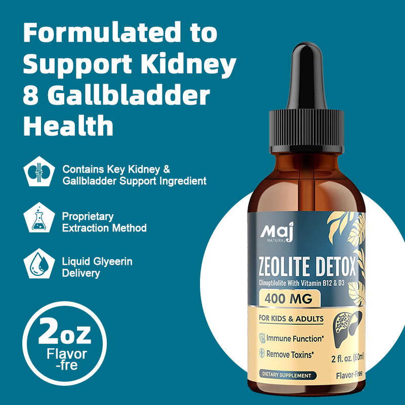 Zeolite Drops Manufacturer - OEM Detoxifies Immune System