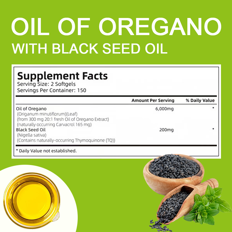 Oregano Oil Supplement Manufacturer - 4X Strength Carvacrol