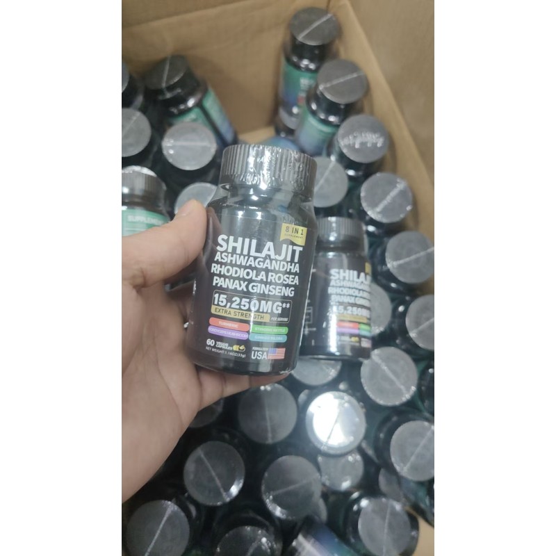 Shilajit Capsules Factory - Vegan Pure Himalayas All in 1