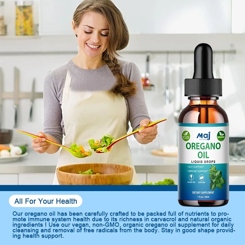 Oregano Oil Drops Factory - Organic Vitamin E Immune