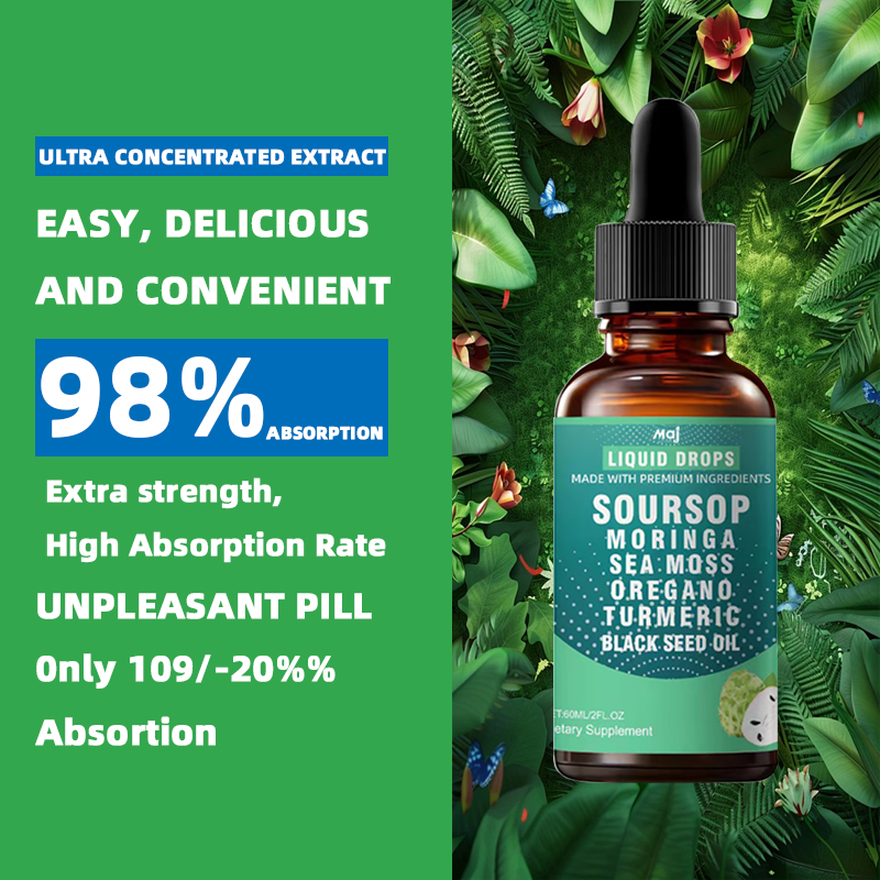 Soursop Extract Drops Supplier - Private Label 10 in 1