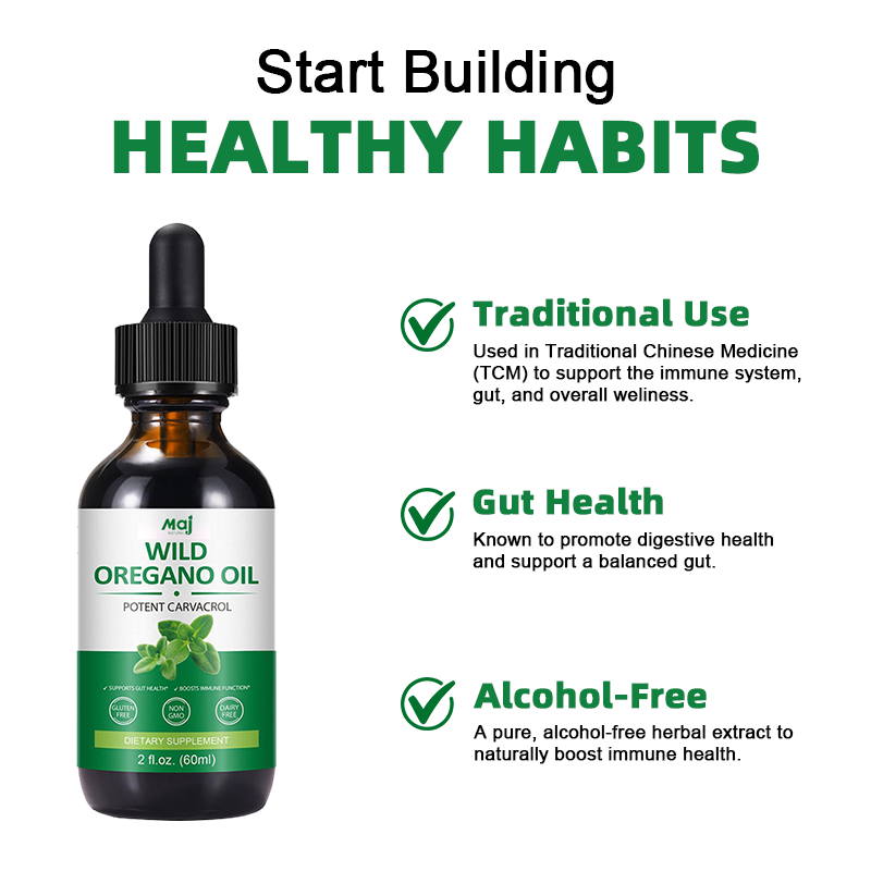 Wild Oregano Oil Supplier - Private Label Gut Health Boost